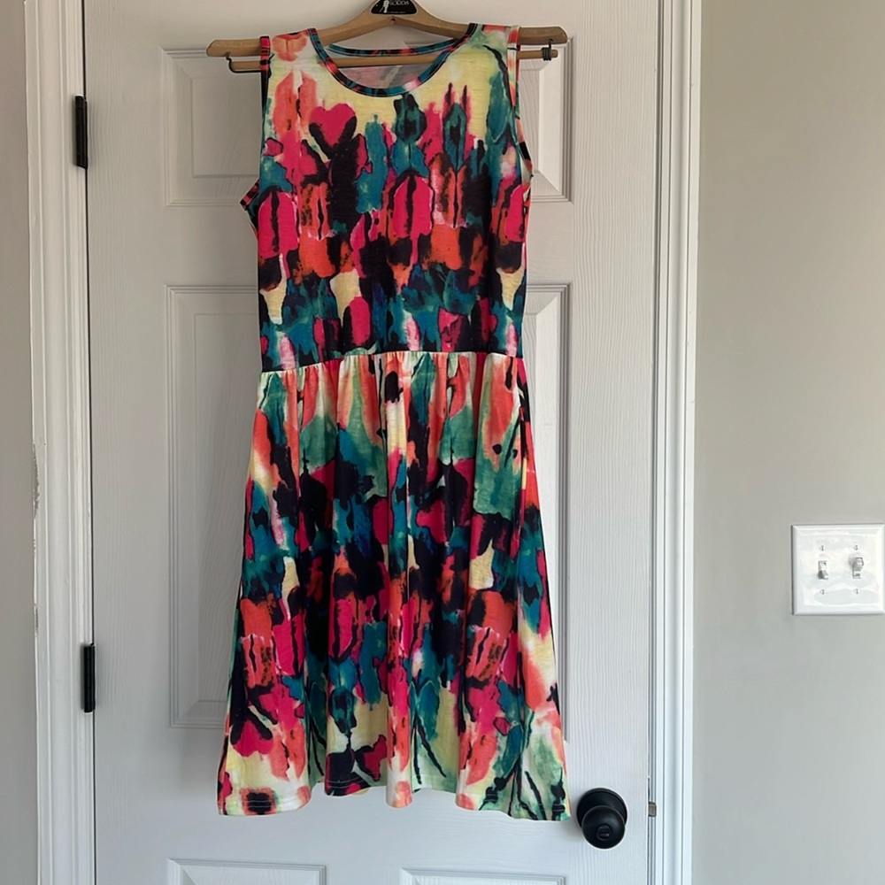 NWOT Medium Tye Dye dress